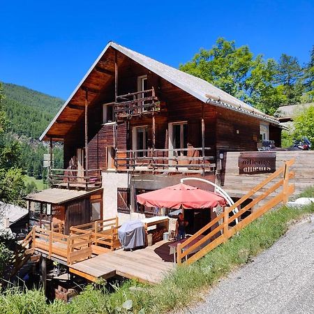 Chalet Ailleurs Appartement A Molines En Queyras Экстерьер фото