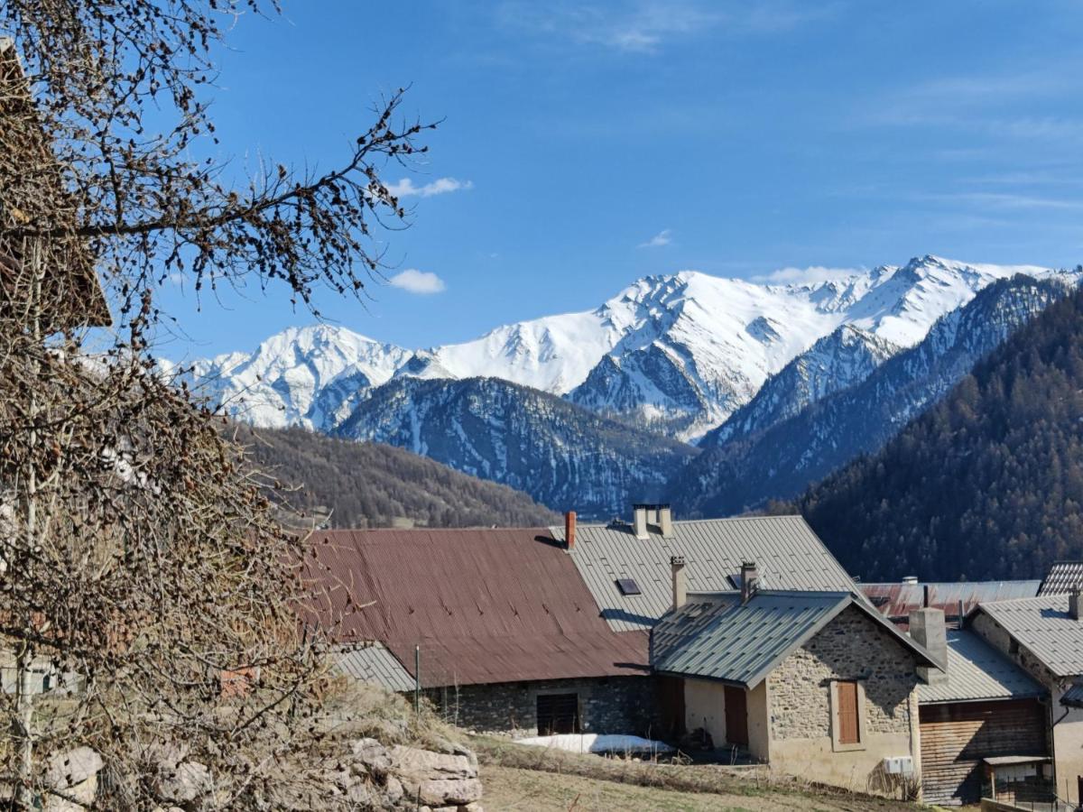 Chalet Ailleurs Appartement A Molines En Queyras Экстерьер фото