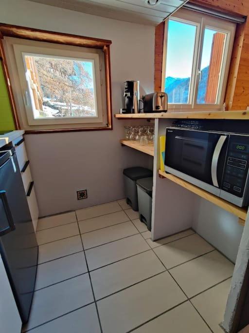 Chalet Ailleurs Appartement A Molines En Queyras Экстерьер фото