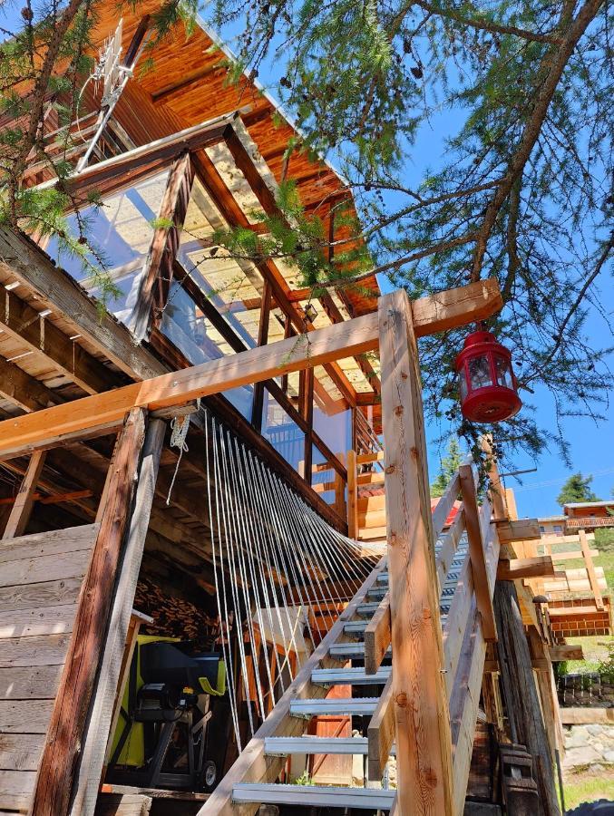 Chalet Ailleurs Appartement A Molines En Queyras Экстерьер фото