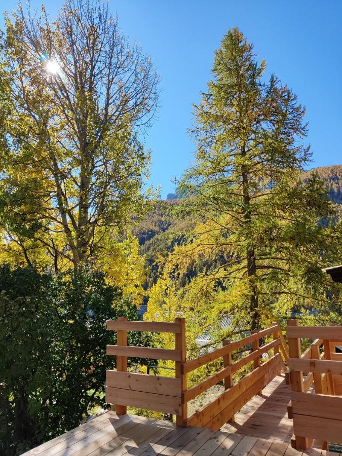 Chalet Ailleurs Appartement A Molines En Queyras Экстерьер фото