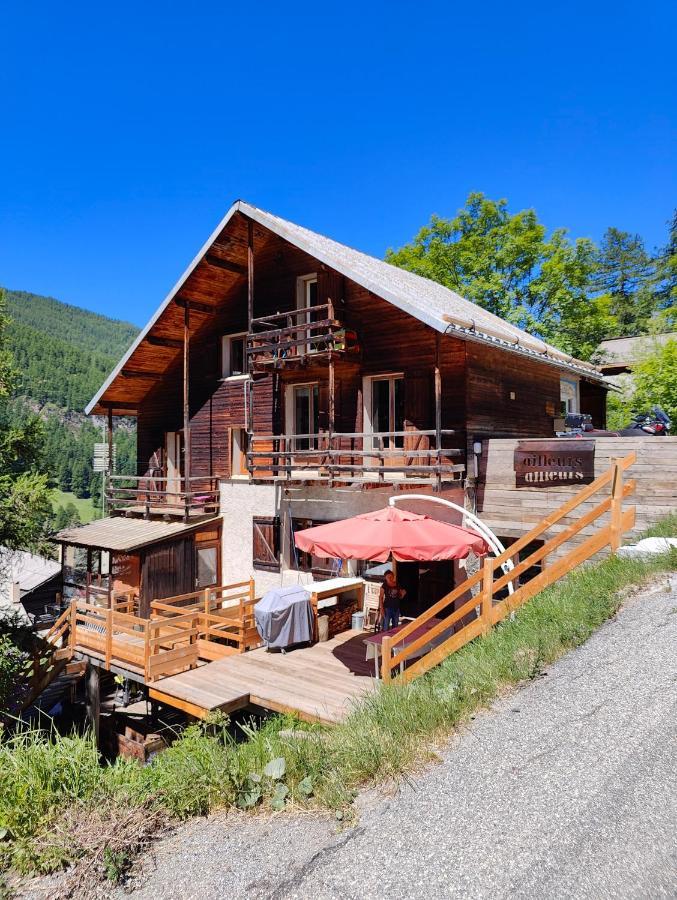 Chalet Ailleurs Appartement A Molines En Queyras Экстерьер фото