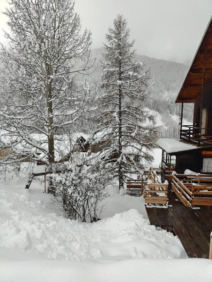 Chalet Ailleurs Appartement A Molines En Queyras Экстерьер фото